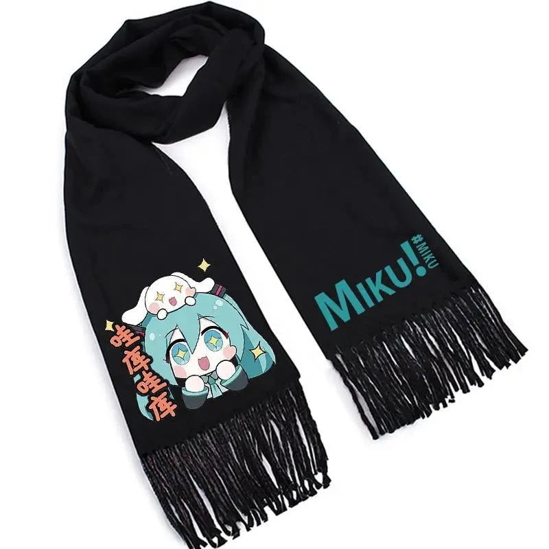 Hatsune Miku Print Scarf - The Pink Controller 