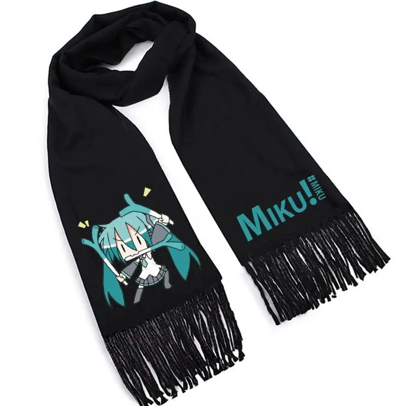 Hatsune Miku Print Scarf - The Pink Controller 