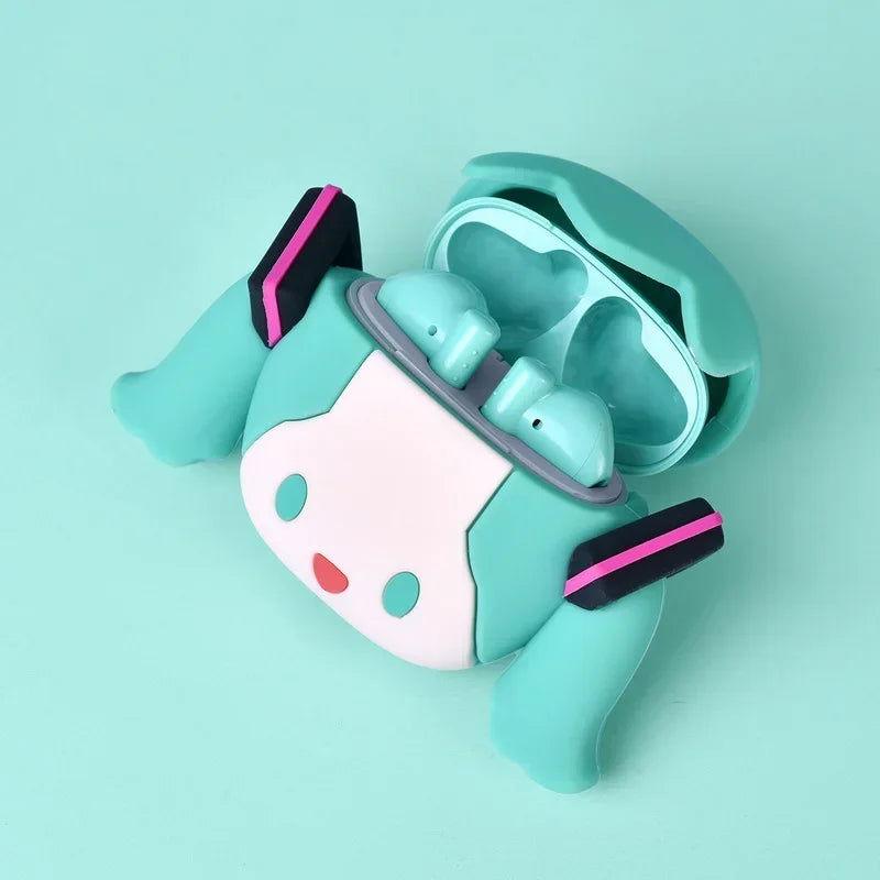 Hatsune Miku Wireless Bluetooth Headphones w/Case - The Pink Controller 