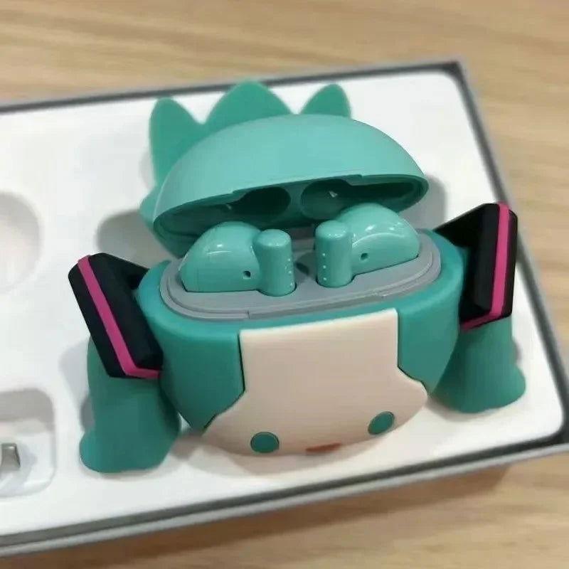 Hatsune Miku Wireless Bluetooth Headphones w/Case - The Pink Controller 