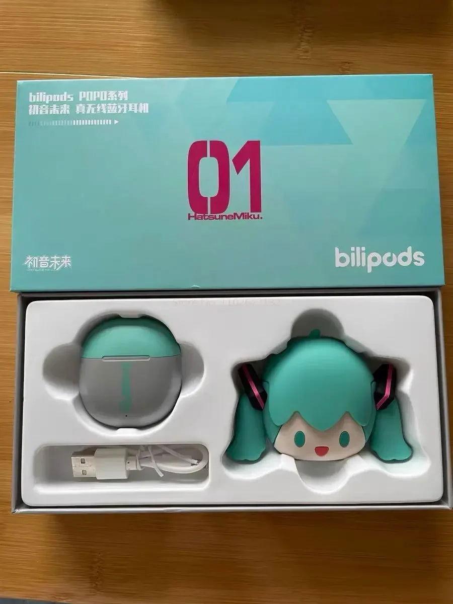 Hatsune Miku Wireless Bluetooth Headphones w/Case - The Pink Controller 