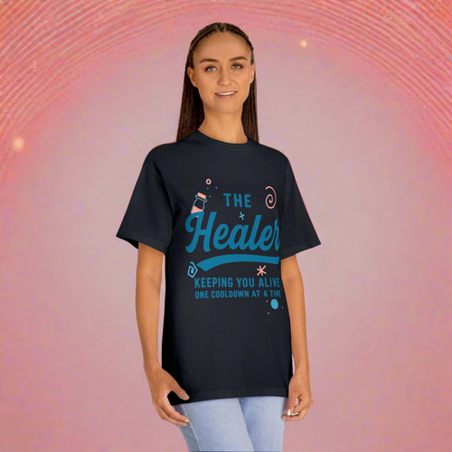 Healer Unisex Classic Tee - The Pink Controller 