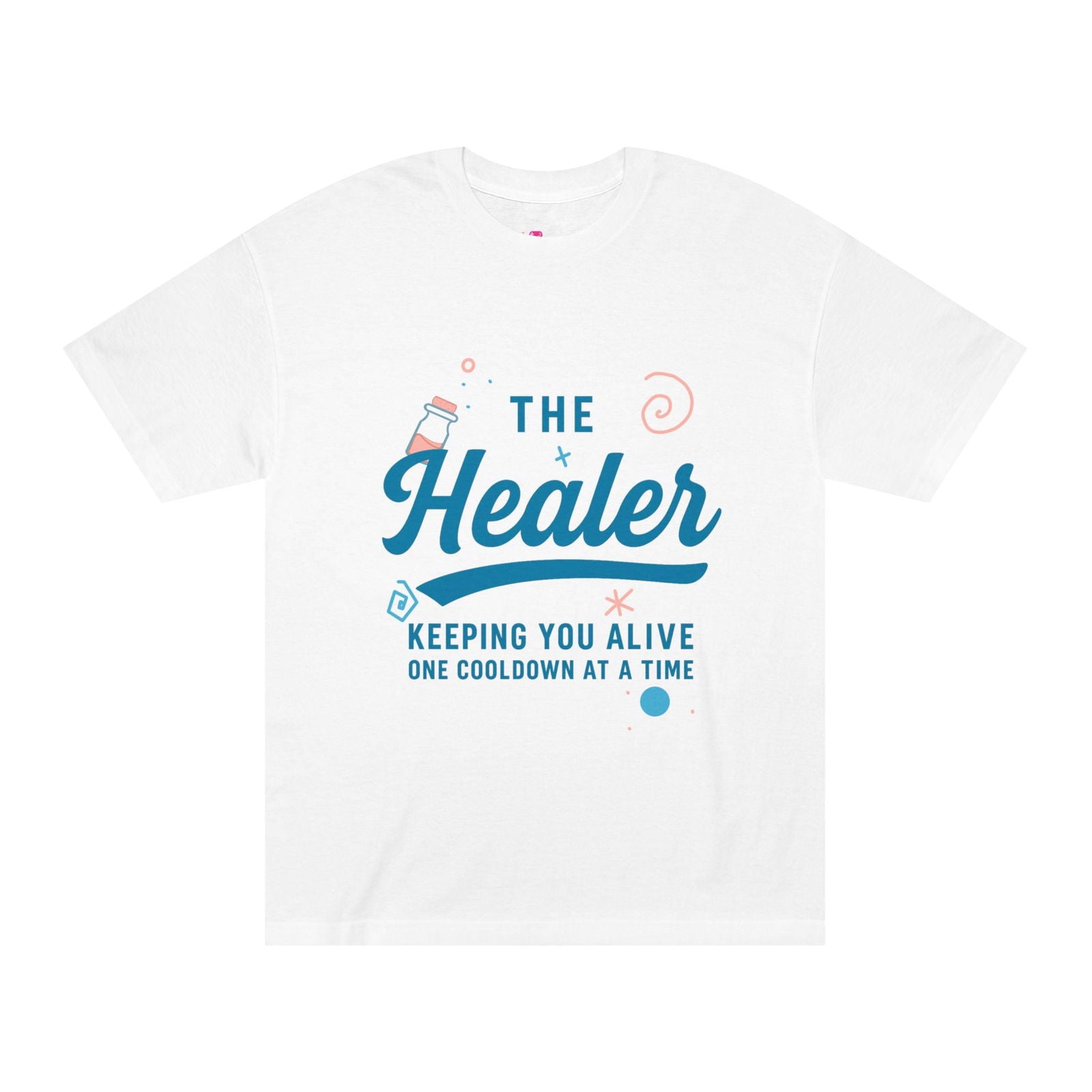 Healer Unisex Classic Tee - The Pink Controller 