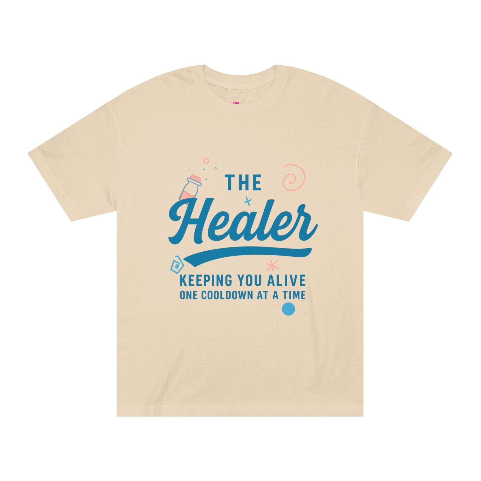 Healer Unisex Classic Tee - The Pink Controller 