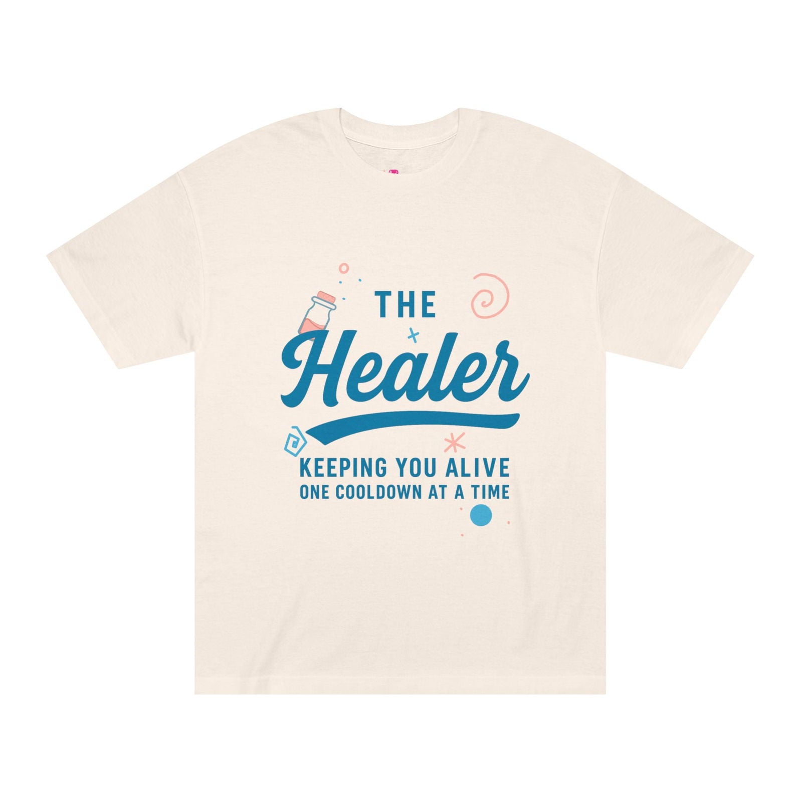Healer Unisex Classic Tee - The Pink Controller 
