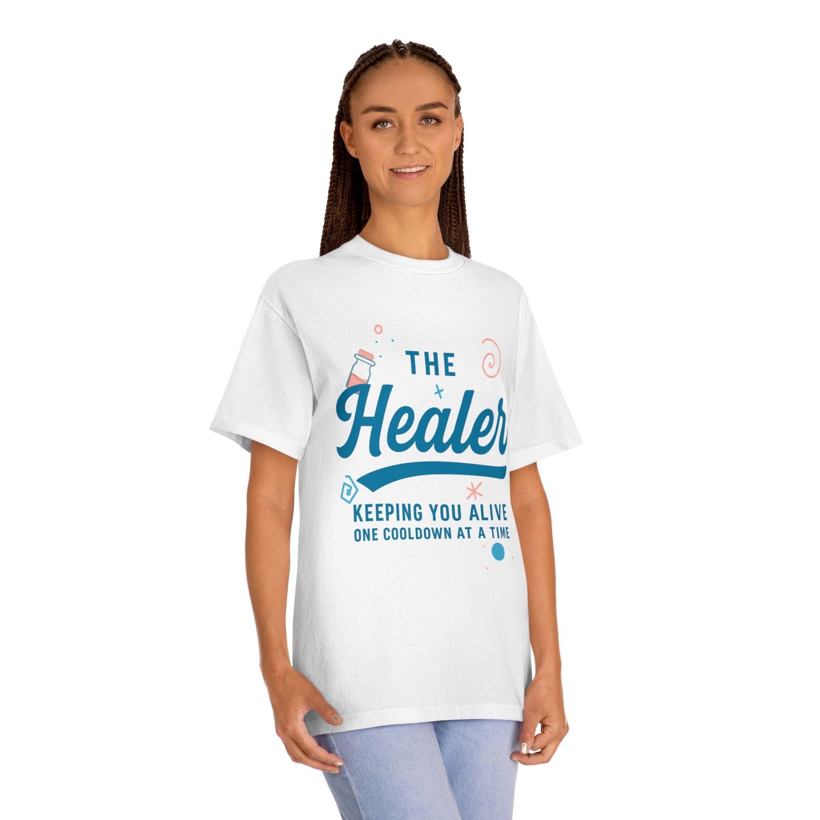 Healer Unisex Classic Tee - The Pink Controller 