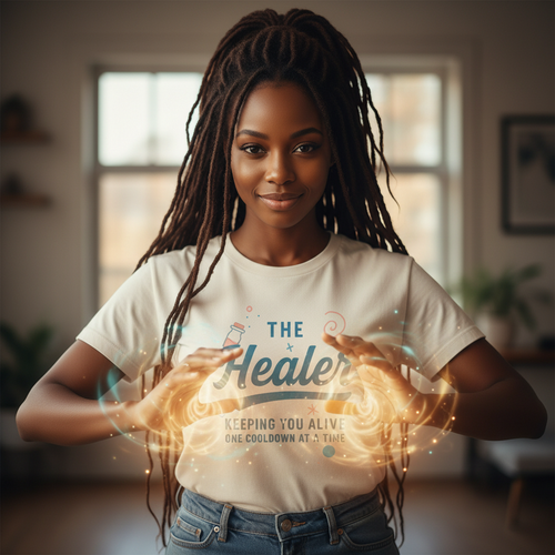 Healer Unisex Classic Tee - The Pink Controller 