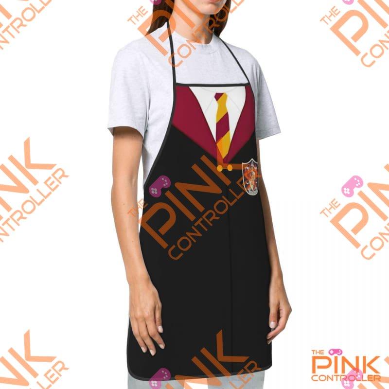 Hogwarts Apron - The Pink Controller 