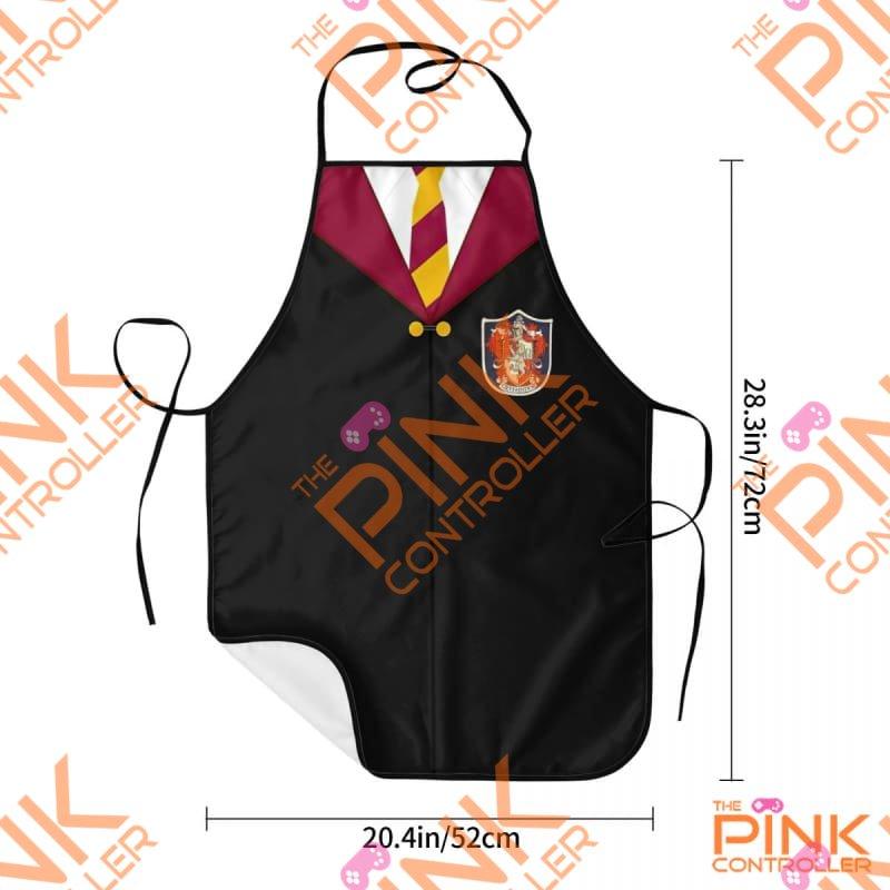 Hogwarts Apron - The Pink Controller 