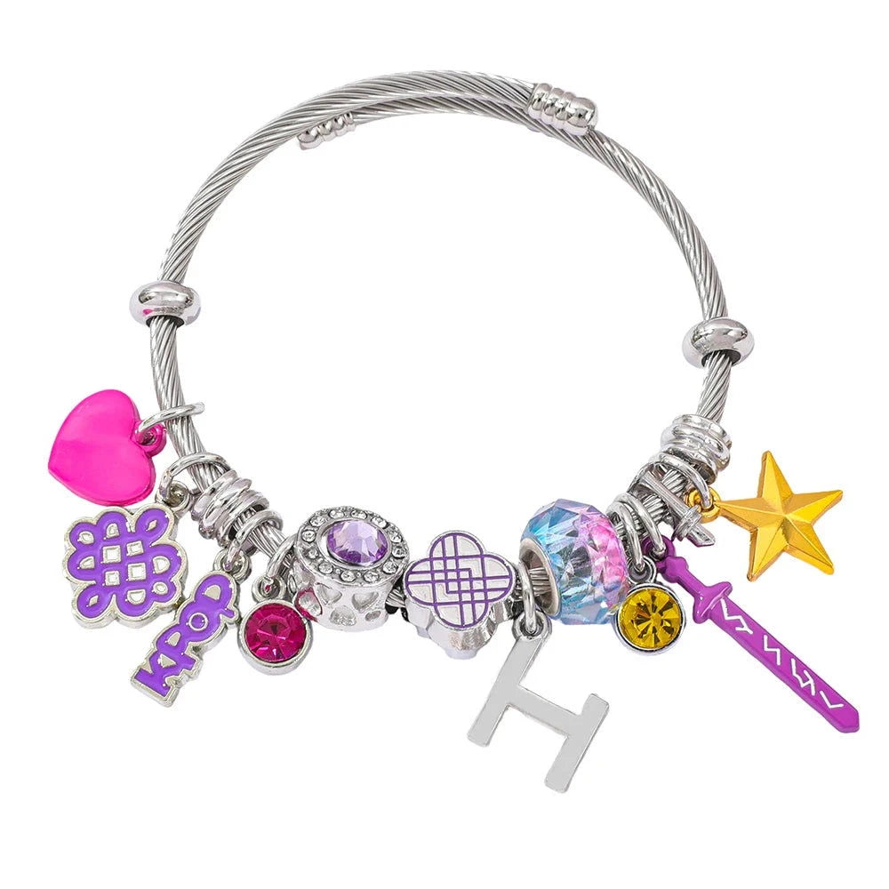 Huntrixx Charm Bracelet - The Pink Controller 
