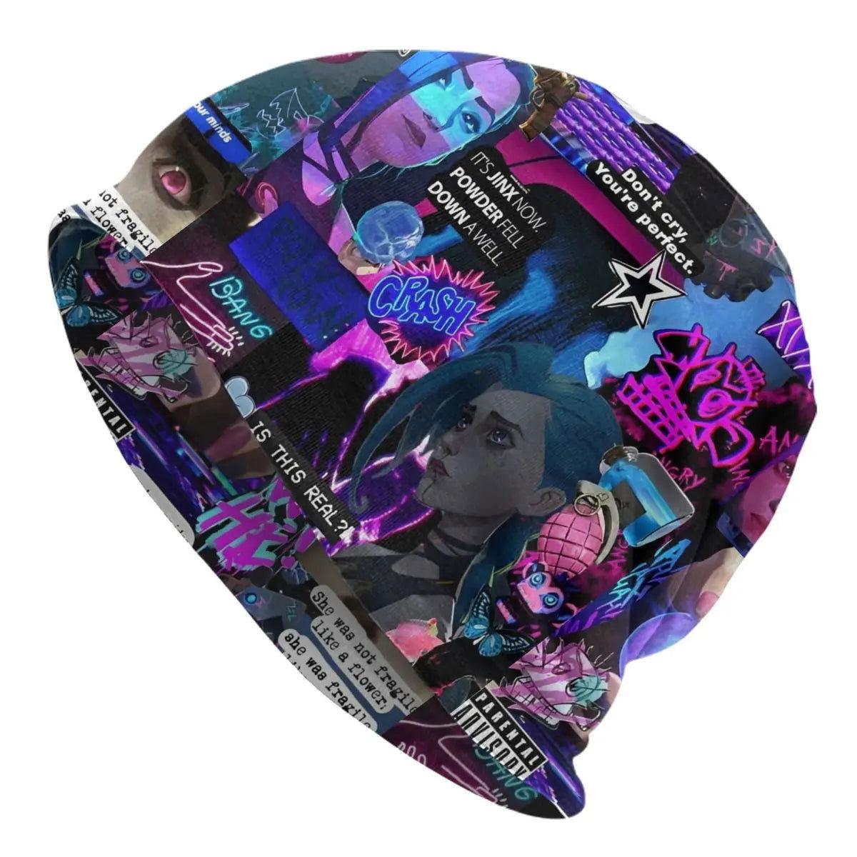 JINX-Arcane Winter Beanie(s) - The Pink Controller 