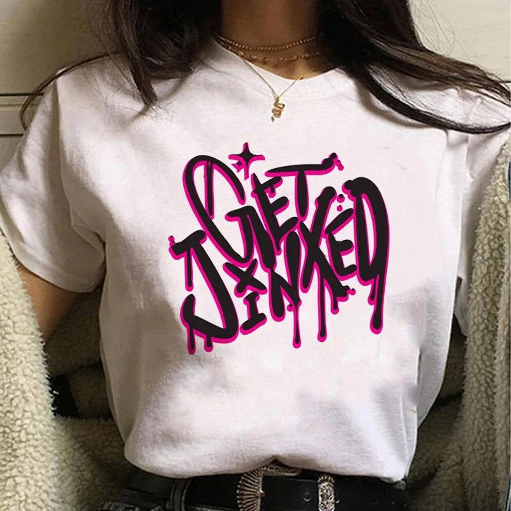 Jinx Arcane Tees - The Pink Controller 
