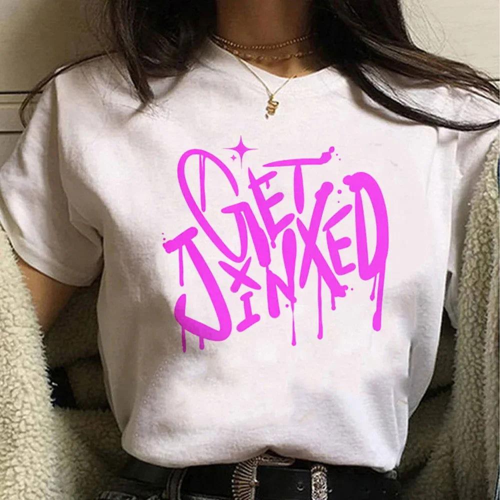 Jinx Arcane Tees - The Pink Controller 