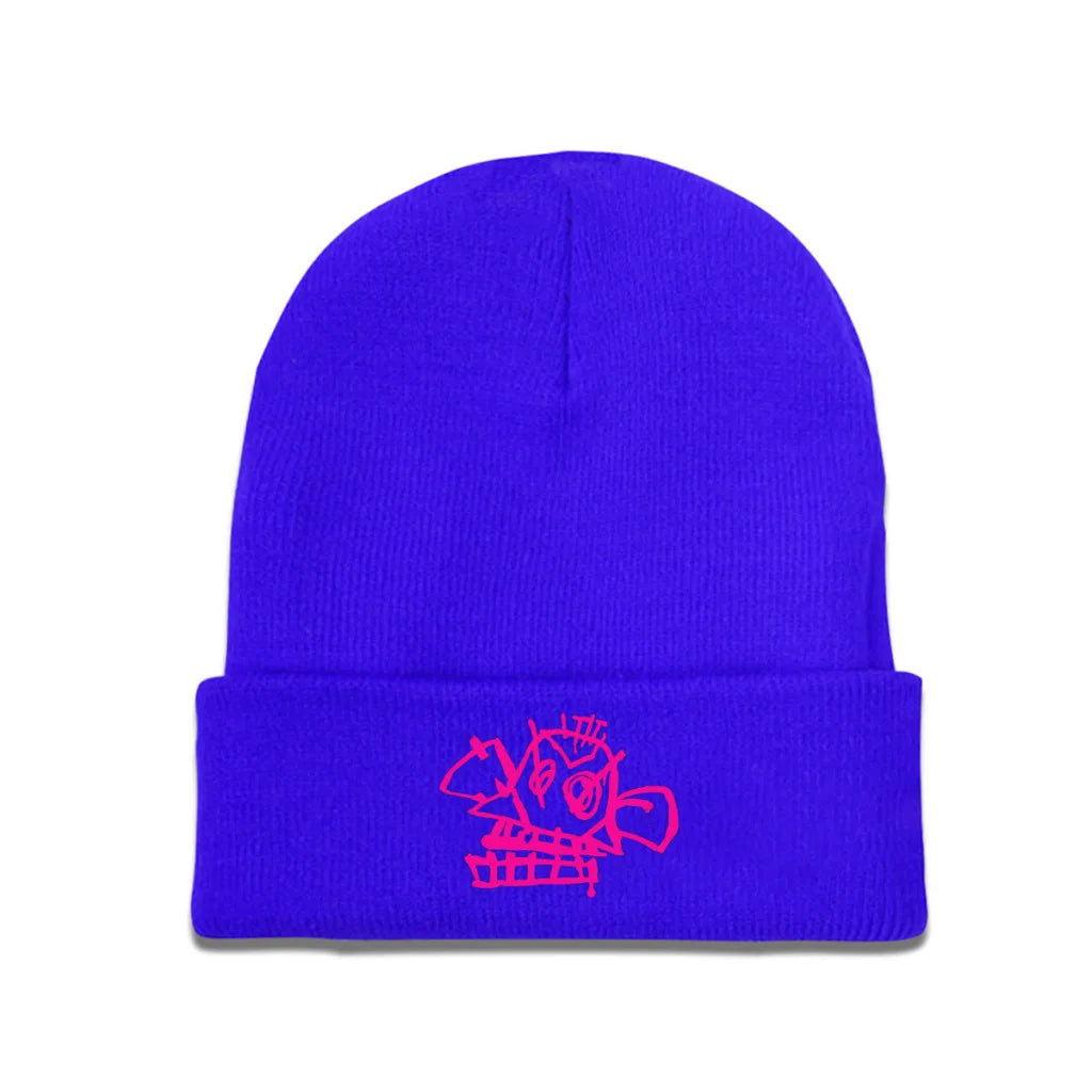 Jinx Monkey Winter Knit Cap - The Pink Controller 