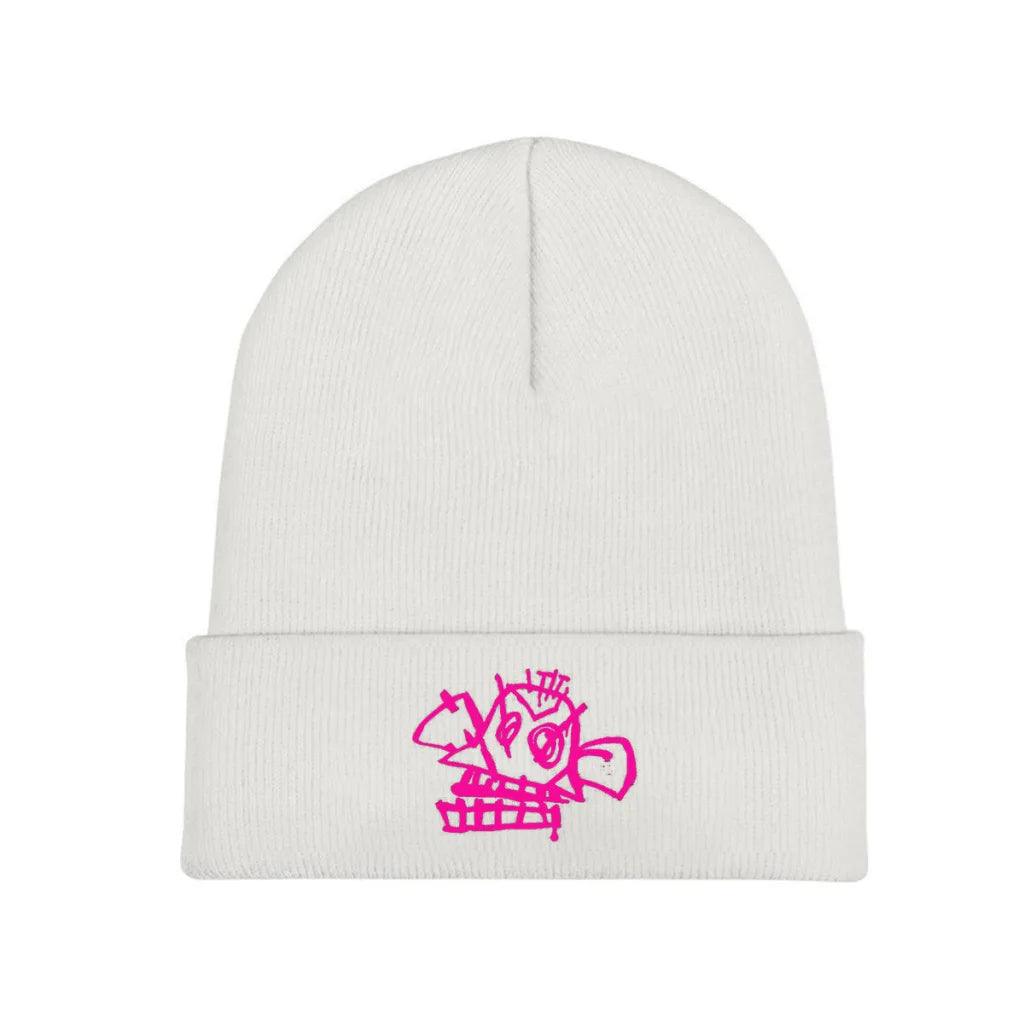 Jinx Monkey Winter Knit Cap - The Pink Controller 