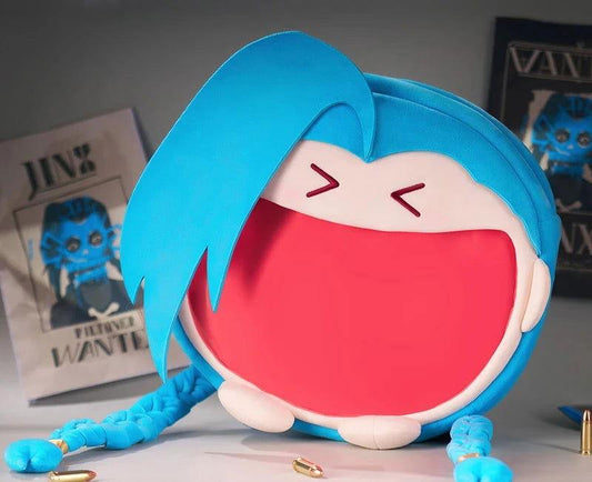 Jinx Plush Backpack - The Pink Controller 