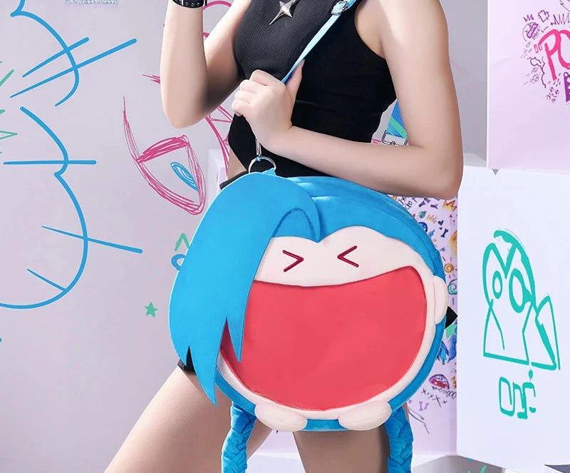 Jinx Plush Backpack - The Pink Controller 