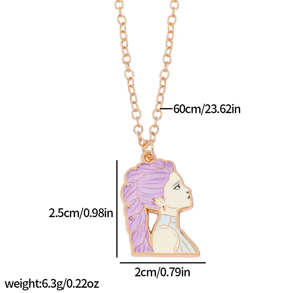 KPop Demon Hunter - Pendant Necklace - The Pink Controller 