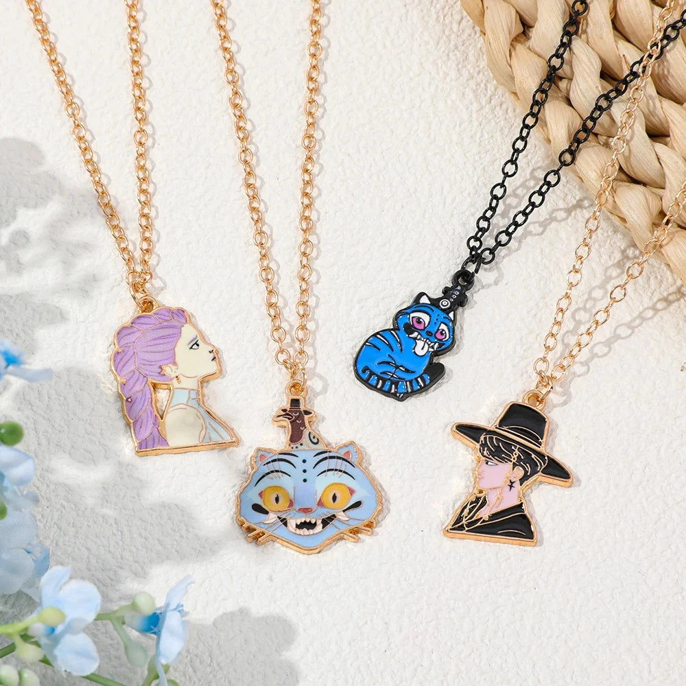 KPop Demon Hunter - Pendant Necklace - The Pink Controller 