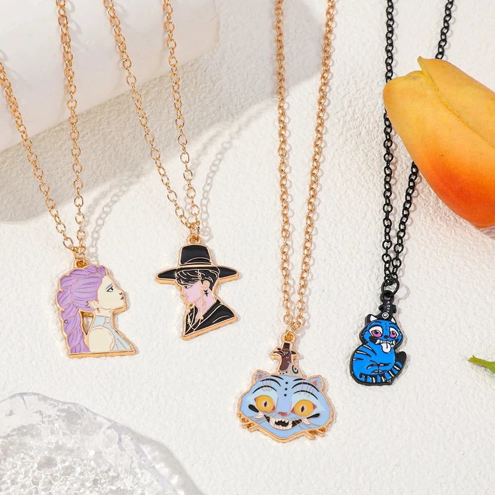 KPop Demon Hunter - Pendant Necklace - The Pink Controller 