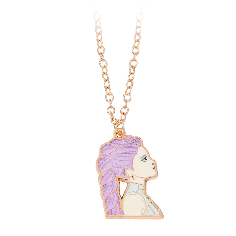 KPop Demon Hunter - Pendant Necklace - The Pink Controller 