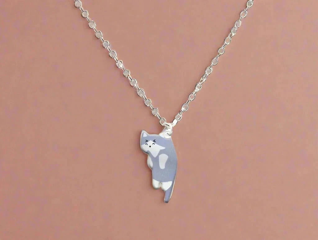 Kitten Charm Necklace - The Pink Controller 
