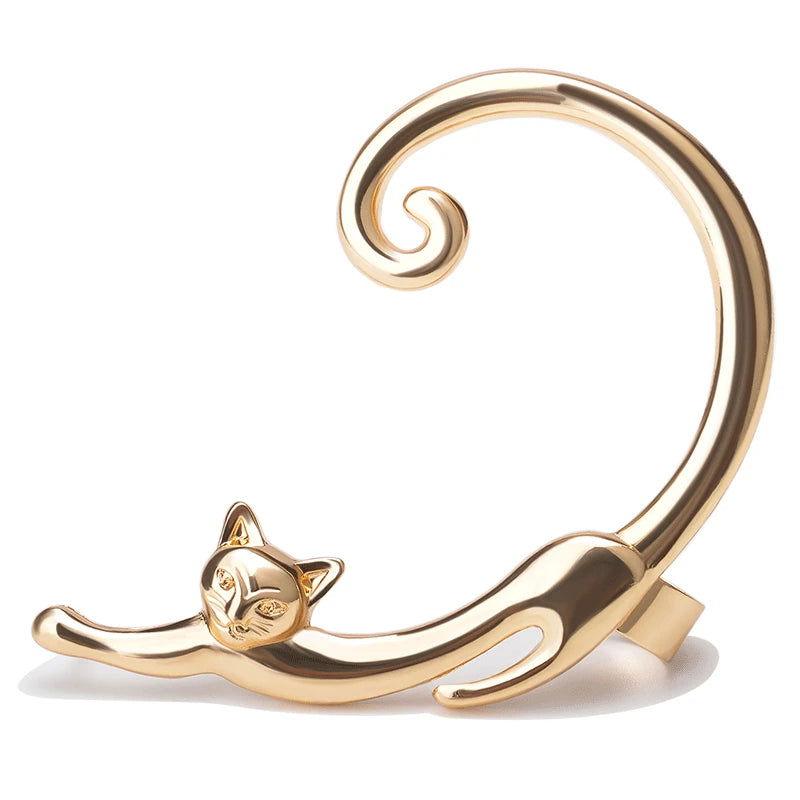 Kitty Ear Cuff Earrings-The Pink Controller - The Pink Controller 