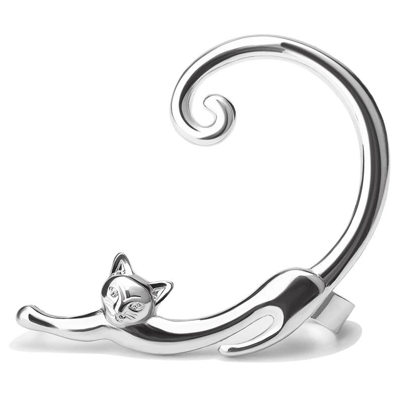 Kitty Ear Cuff Earrings-The Pink Controller - The Pink Controller 
