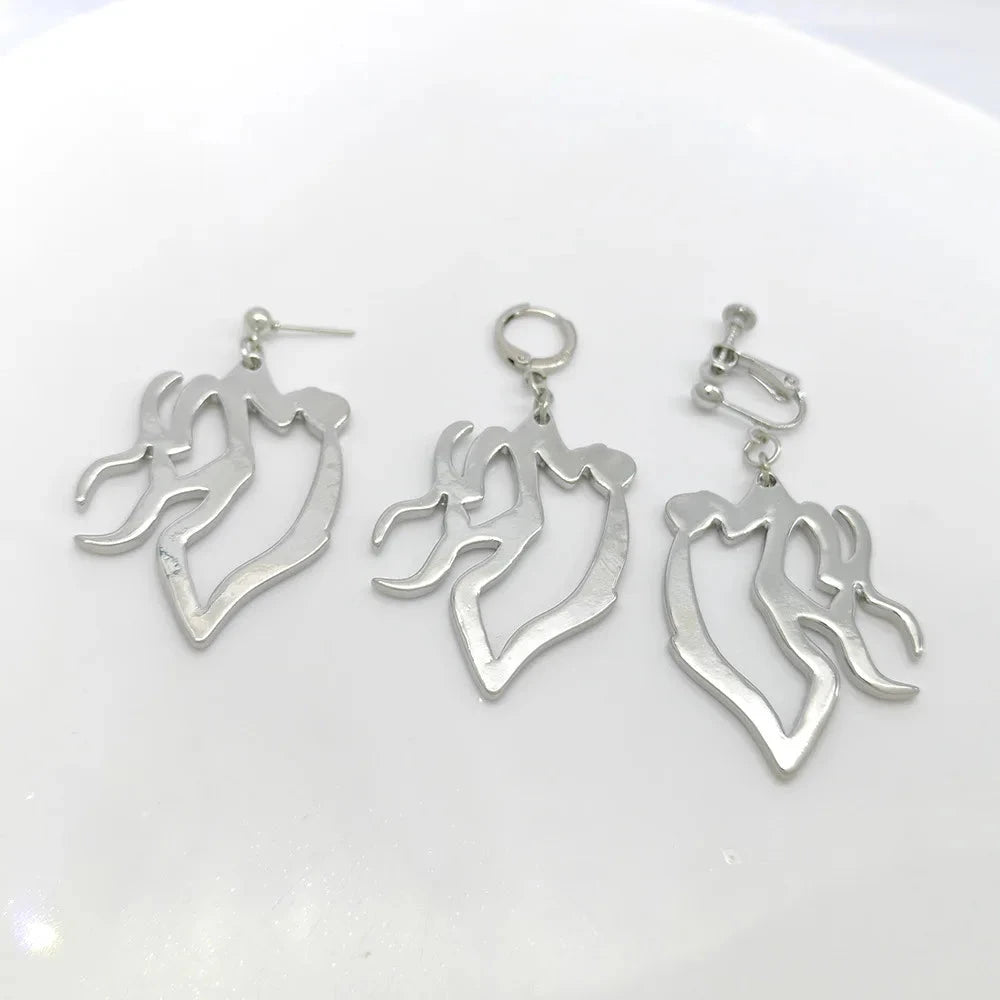 Kpop Demon Hunter Drop Earrings - The Pink Controller 