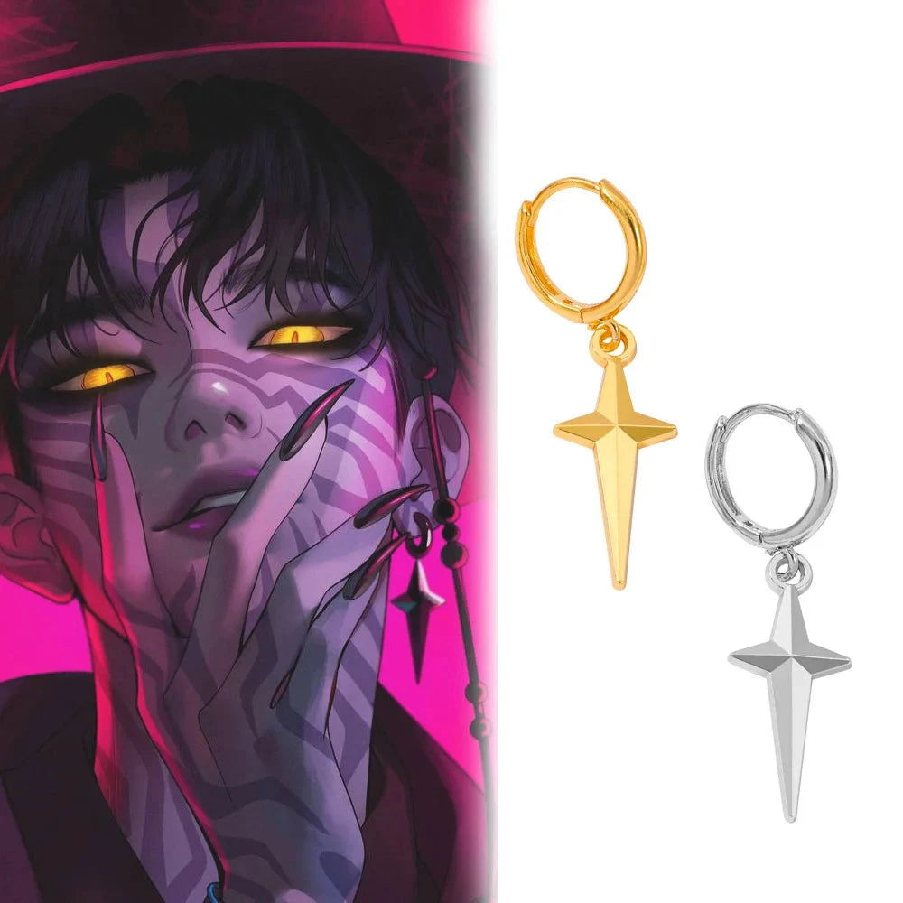 Kpop Demon Hunters Jinu Earrings - The Pink Controller 