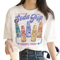 Kpop Soda Pop Graphic T-shirts - The Pink Controller 