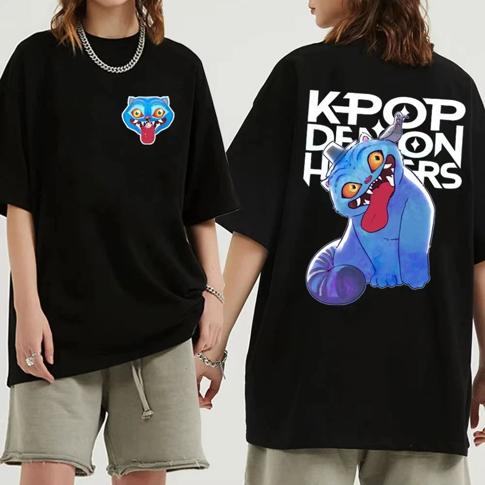Kpop Tiger Pet T- Shirt - The Pink Controller 