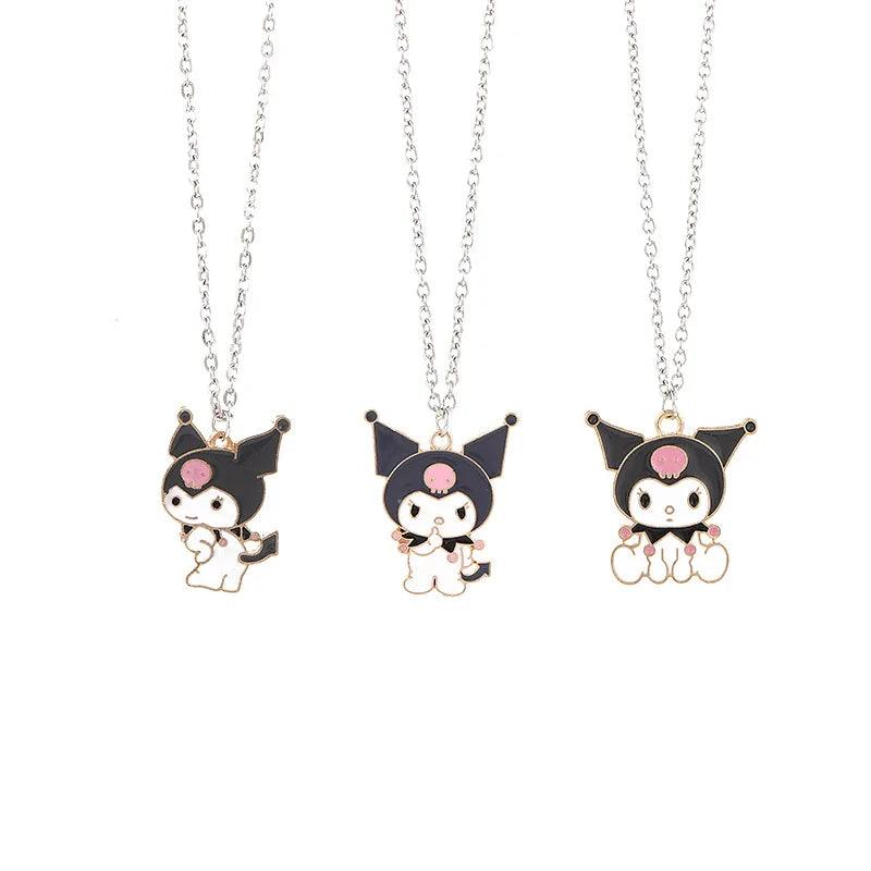 Kuromi Pendant Necklace - The Pink Controller 
