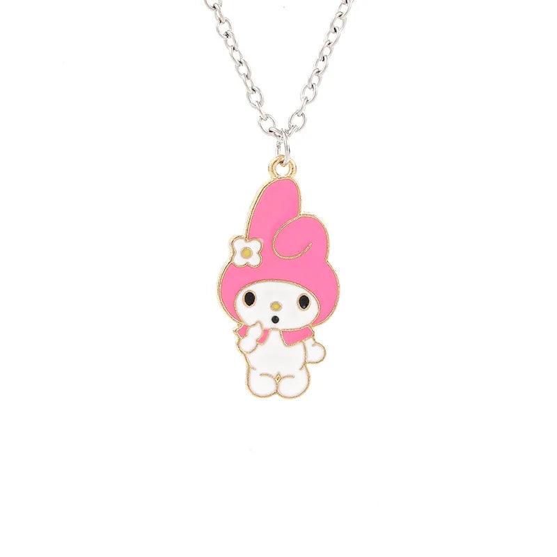 Kuromi Pendant Necklace - The Pink Controller 