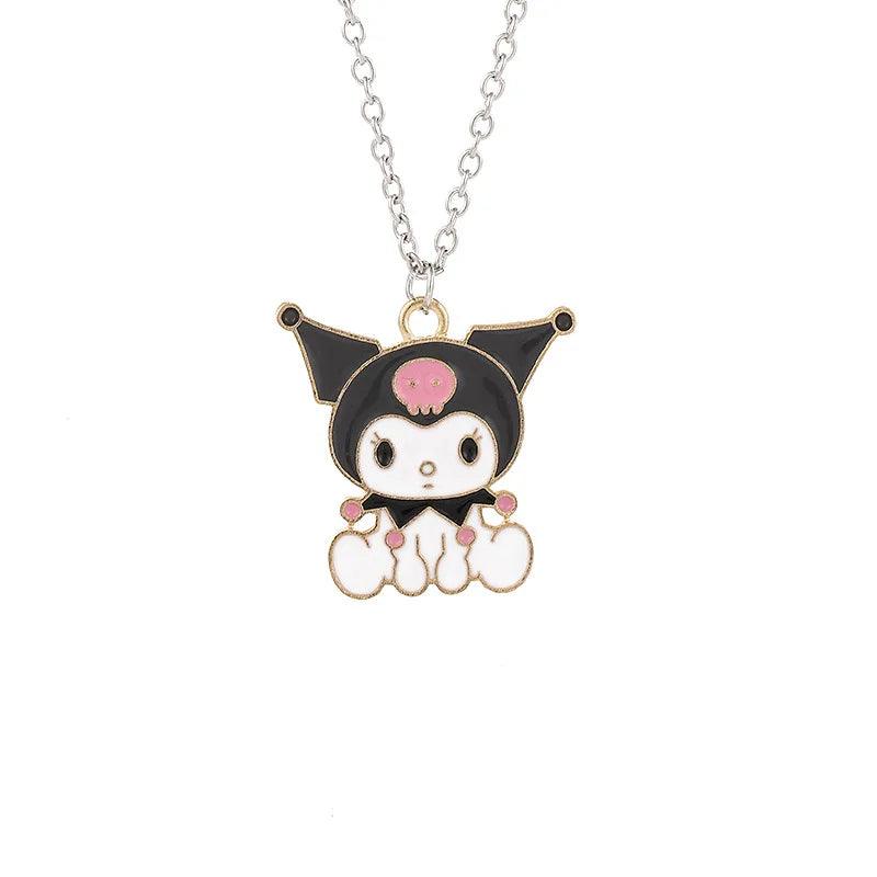 Kuromi Pendant Necklace - The Pink Controller 
