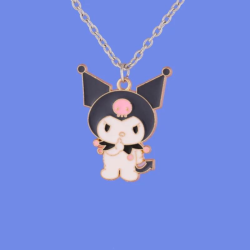 Kuromi Pendant Necklace - The Pink Controller 