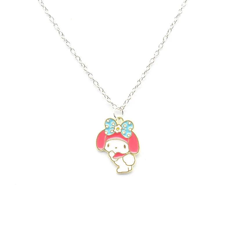 Kuromi Pendant Necklace - The Pink Controller 