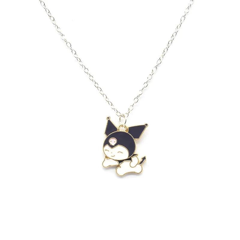 Kuromi Pendant Necklace - The Pink Controller 