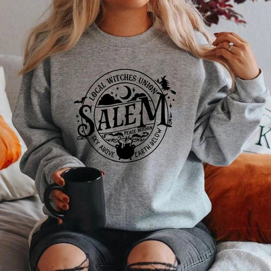 Local Witches Union Salem Sweatshirt - The Pink Controll - The Pink Controller 