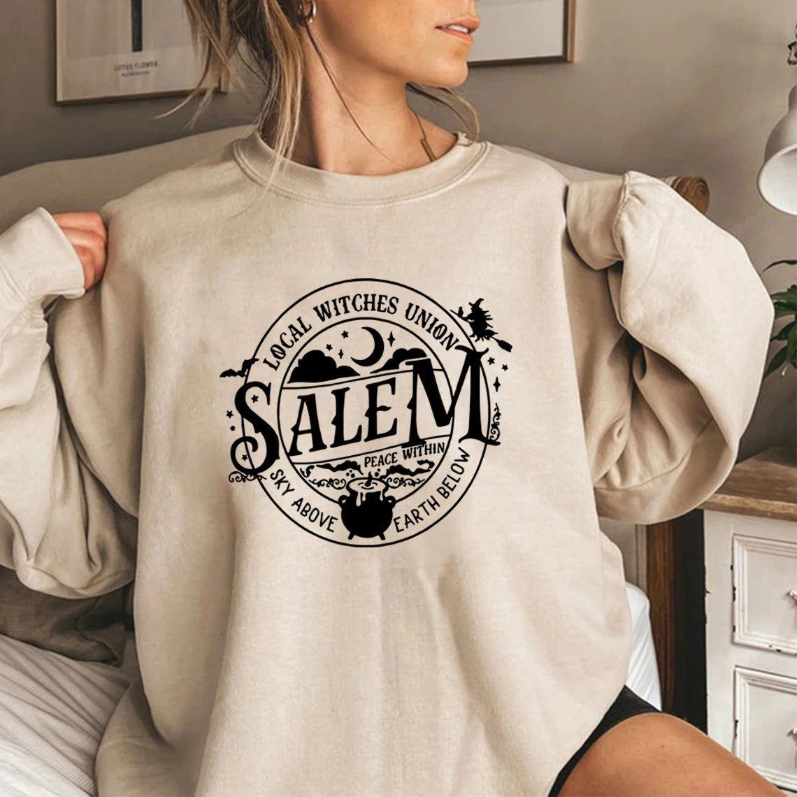 Local Witches Union Salem Sweatshirt - The Pink Controll - The Pink Controller 
