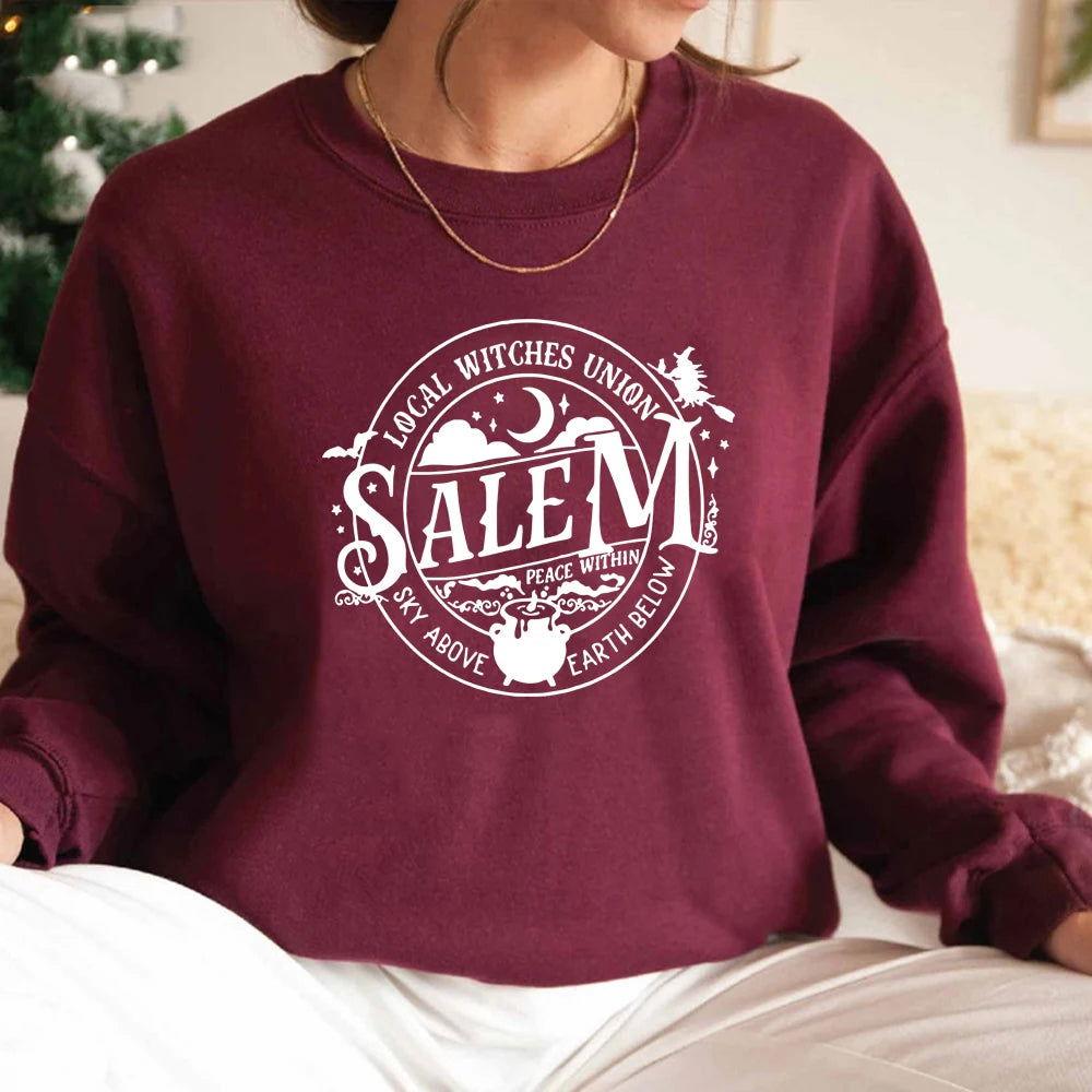 Local Witches Union Salem Sweatshirt - The Pink Controll - The Pink Controller 