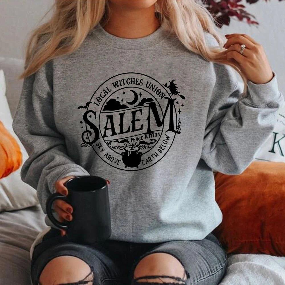 Local Witches Union Salem Sweatshirt - The Pink Controll - The Pink Controller 