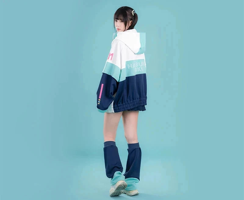 Miku Hooded Windbreaker - The Pink Controller 