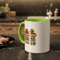 Mug - Pixel Farm-Plantin Crops in my Socks Design - The Pink Controller 