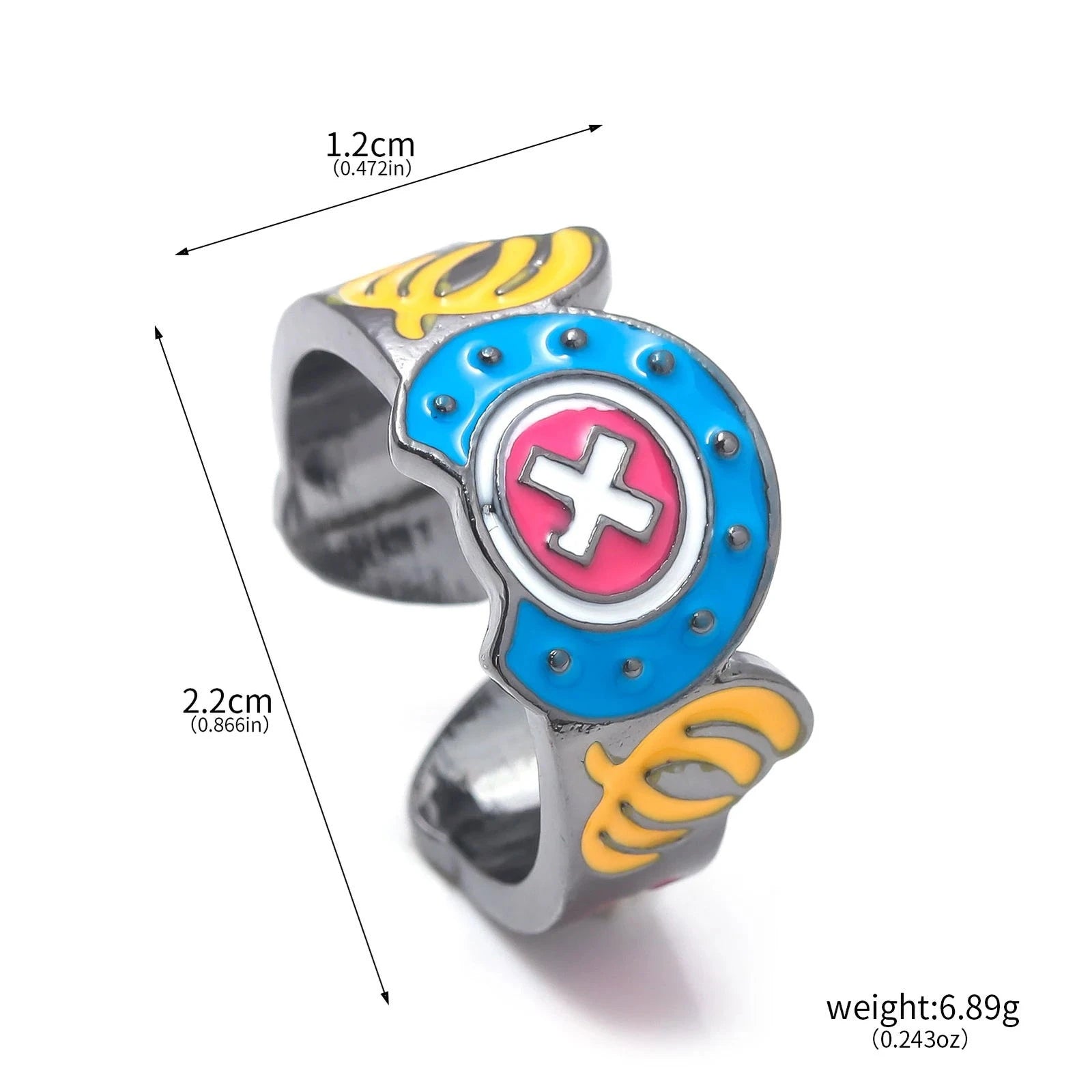 One Piece Adjustable Rings - The Pink Controller 
