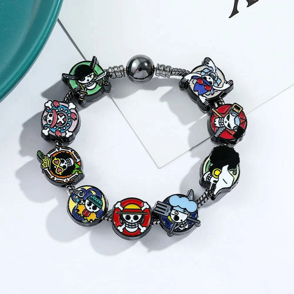 One Piece Charm Bracelet - The Pink Controller 