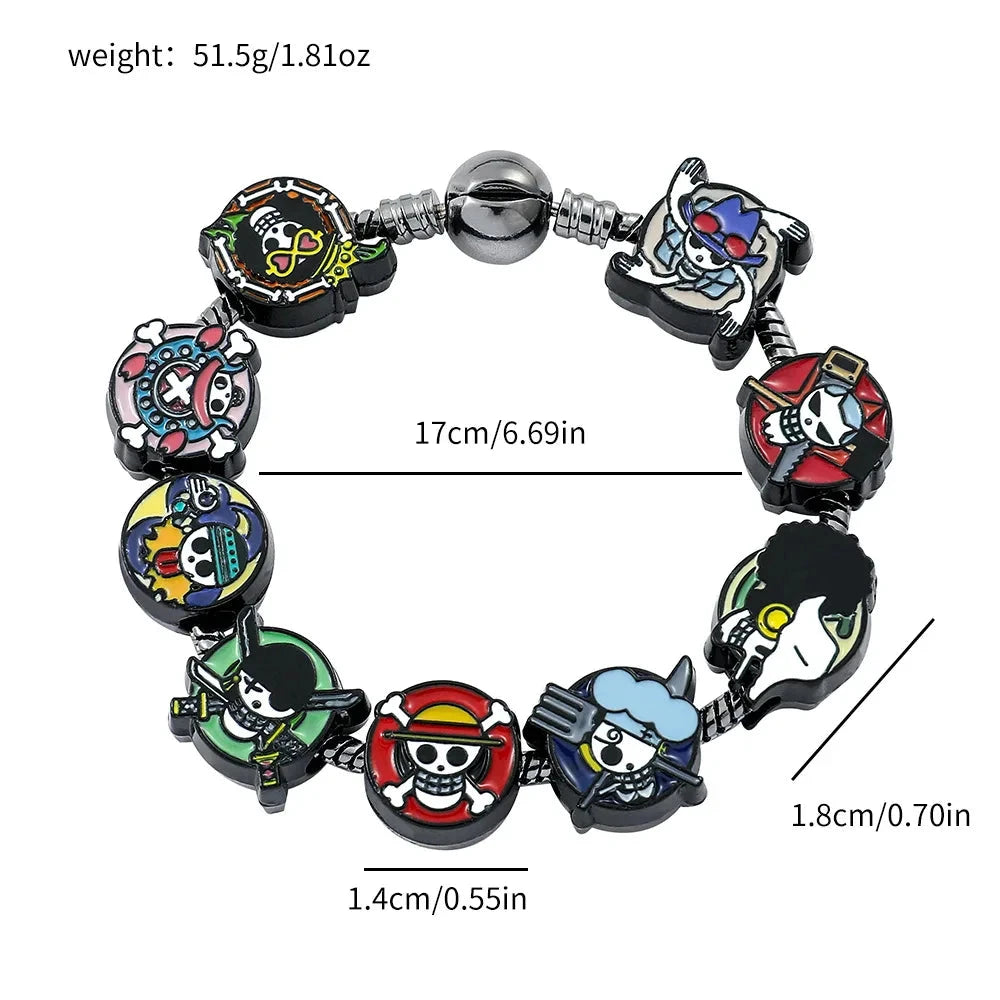 One Piece Charm Bracelet - The Pink Controller 