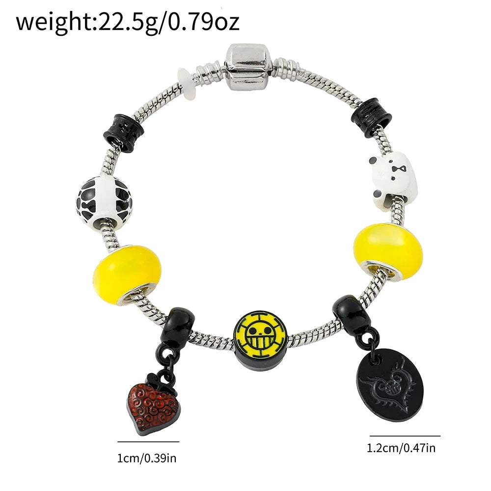 One Piece Charm Bracelet - The Pink Controller 