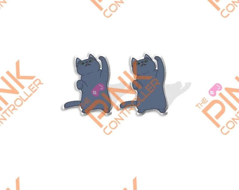 Ragdoll Kitty Acrylic Stud Earrings - The Pink Controller 