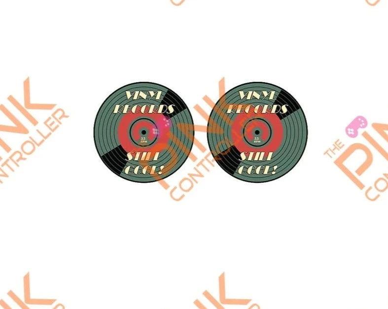 Retro-Recorder Stud Earrings - The Pink Controller 